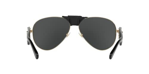 Classic aviator sunglasses with dark lenses