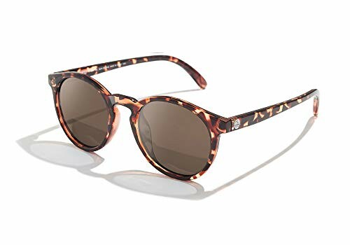 Tortoise shell sunglasses with round lenses