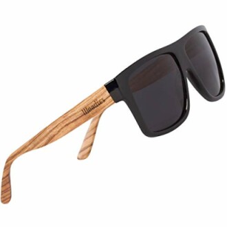 Woodies Zebra Wood Sunglasses