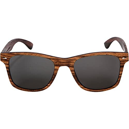 Woodies Zebra Wood Sunglasses